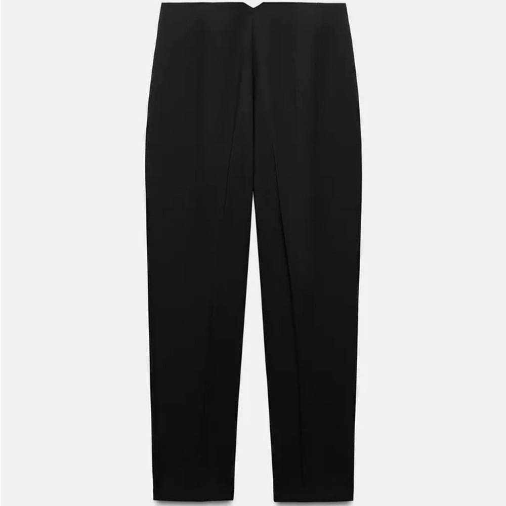 Zara High Waist Black Trousers